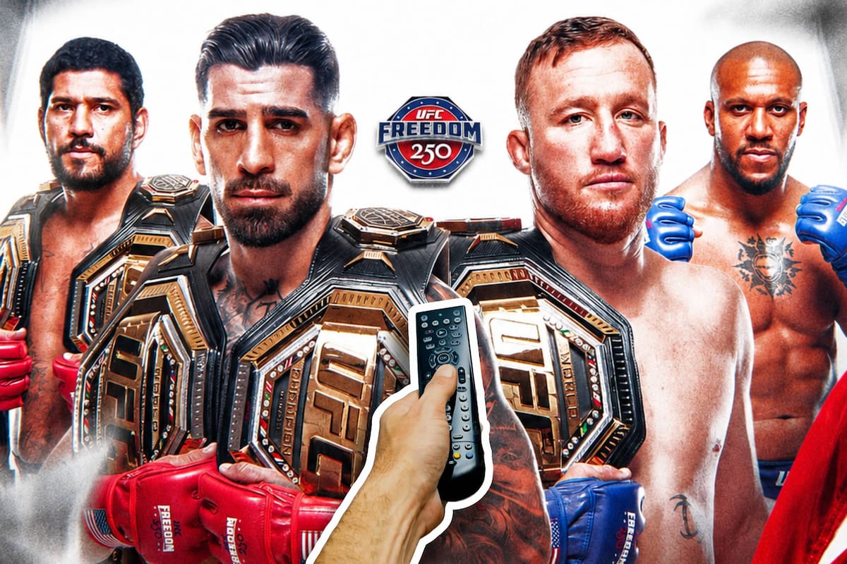 UFC Freedom 250: ¿A qué hora y dónde ver EN VIVO la pelea Topuria vs Gaethje en la Casa Blanca?