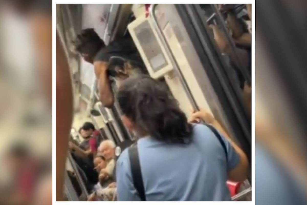 Video: Joven que se colgó del Tren Ligero en Guadalajara muere tras golpearse con el muro