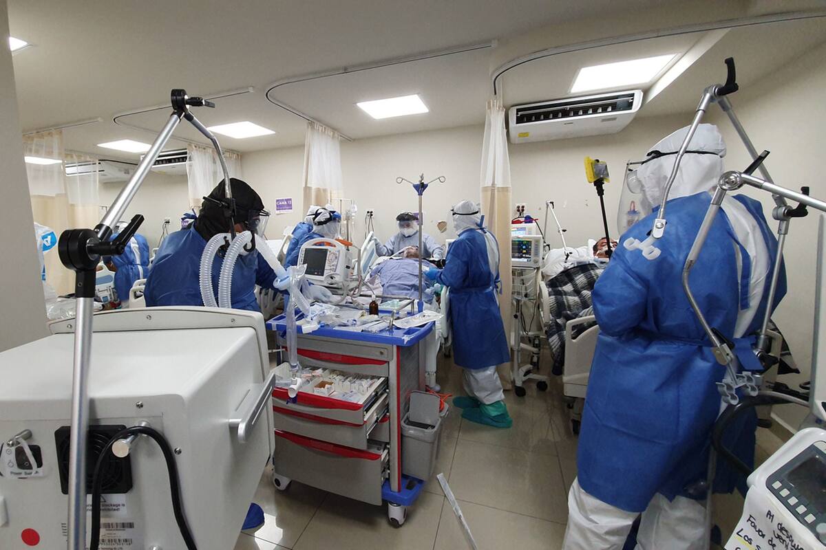 95% de los pacientes intubados por Covid-19 no están vacunados