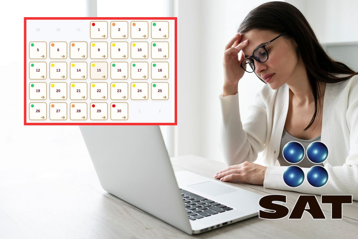 El SAT activa un semáforo de saturación y advierte evitar el portal entre las 10:00 y 14:00 horas los días 29 y 30 de abril para eludir esperas de 100 minutos