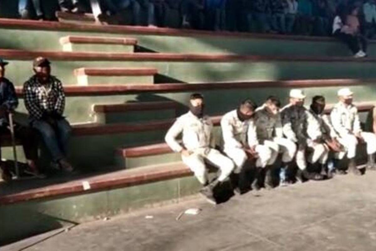 Oaxaca: Retienen y desarman a 6 elementos de la Guardia Nacional en San Cristóbal Amatlán