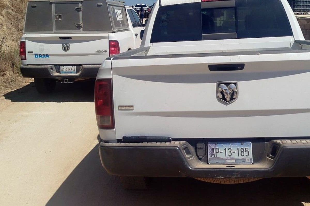 Localizan dos cuerpos maniatados en Valle de Guadalupe
