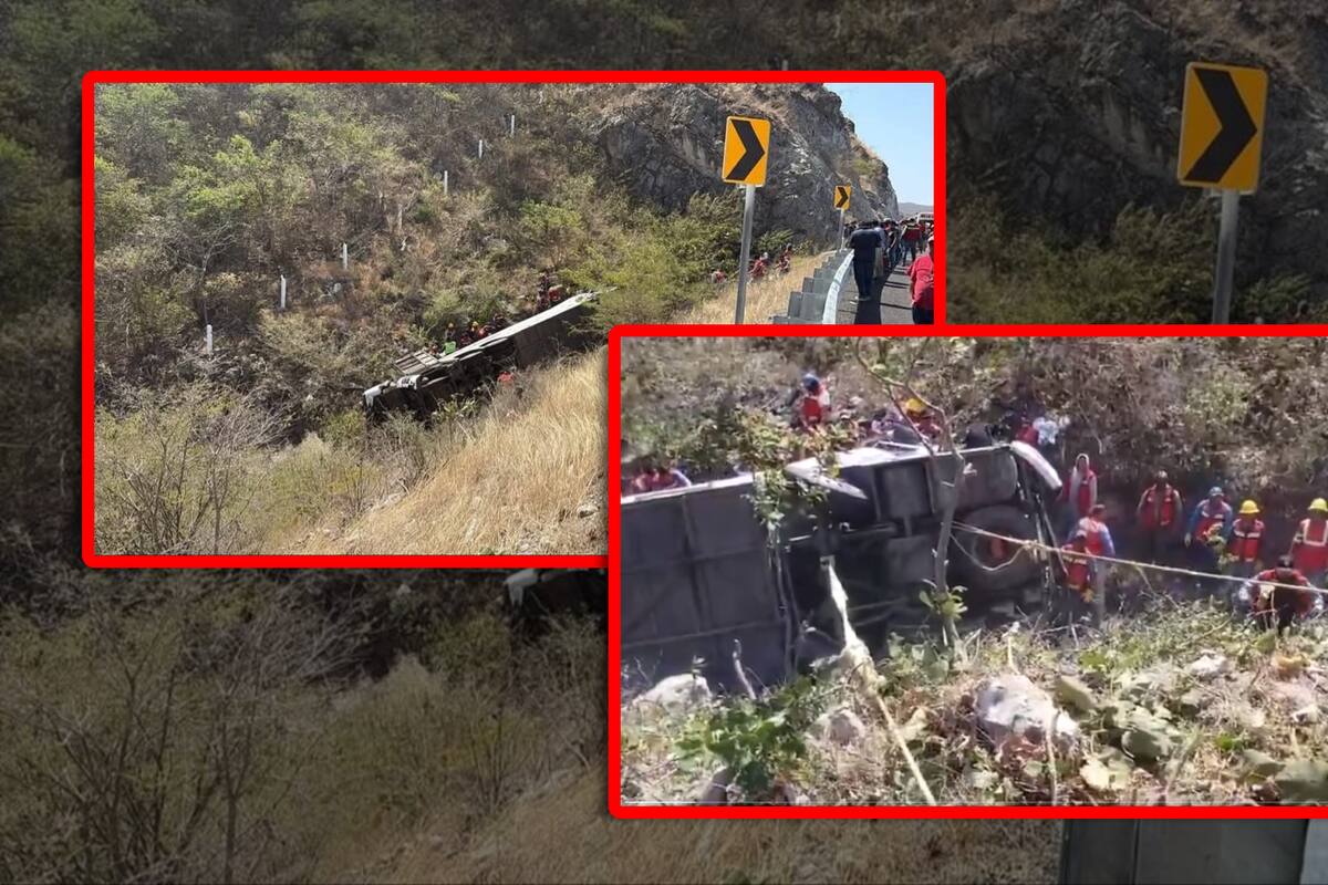 Vuelca autobús que regresaba de mitin de Claudia Sheinbaum, dejando 11 muertos y 30 lesionados