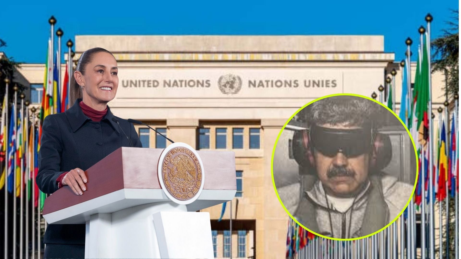 Sheinbaum afirma que la ONU debe fortalecerse frente a crisis en Venezuela y rechaza uso de la fuerza