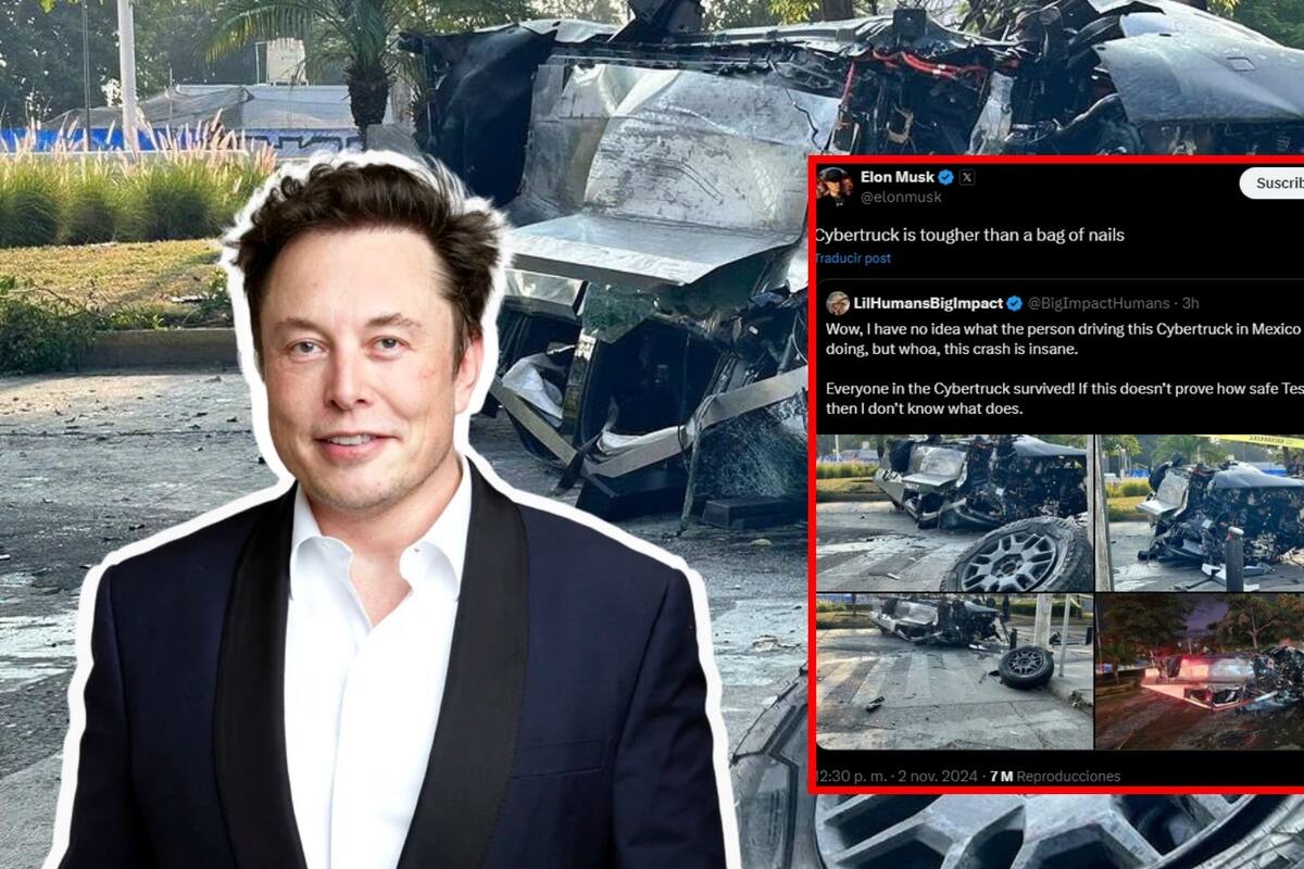Esto dijo Elon Musk sobre la Cybertruck destrozada en México