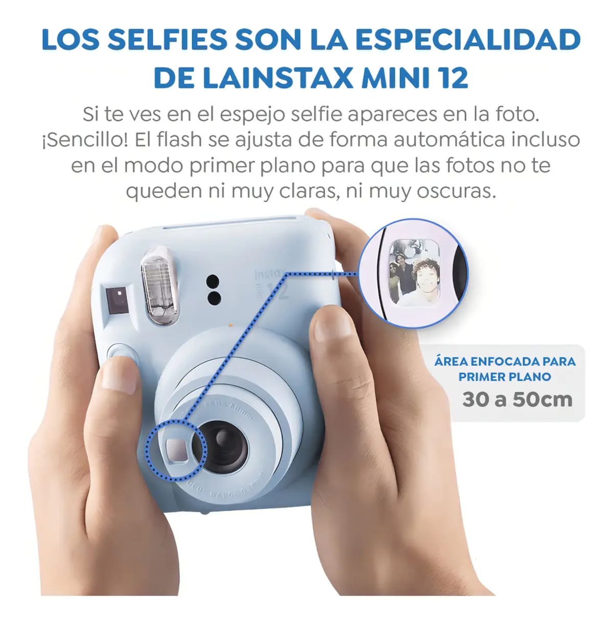 Cámara analógica instantánea Fujifilm Instax Mini 12 | Mercado Libre