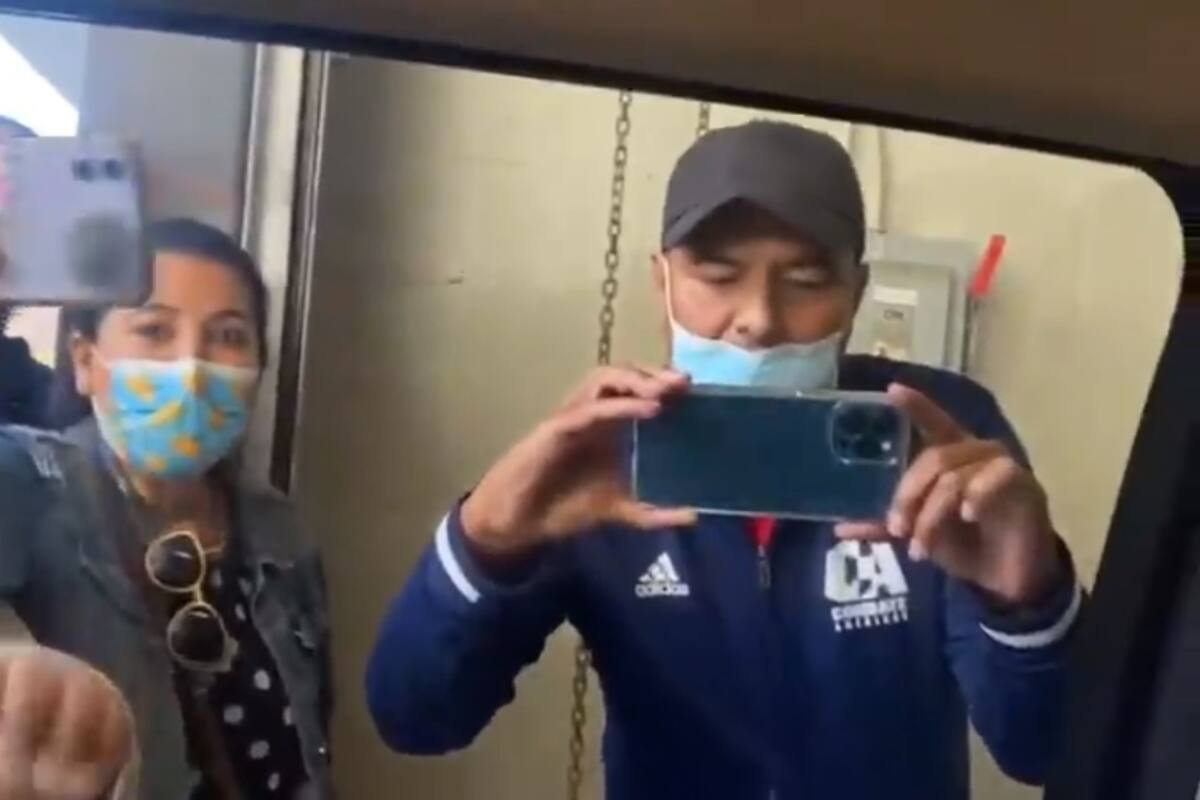 Abogado de Aracely Arámbula comprueba con video que fue una reportera quien abrió la camioneta de la actriz