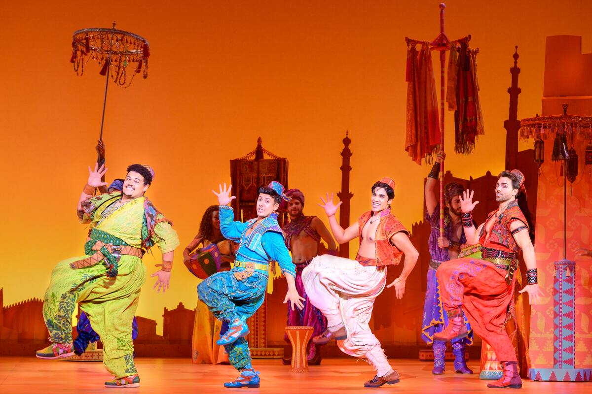 Inicia temporada del musical de Aladdin al estilo Broadway