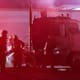 Incendio de tractocamión en taller mecánico de Hermosillo moviliza a bomberos