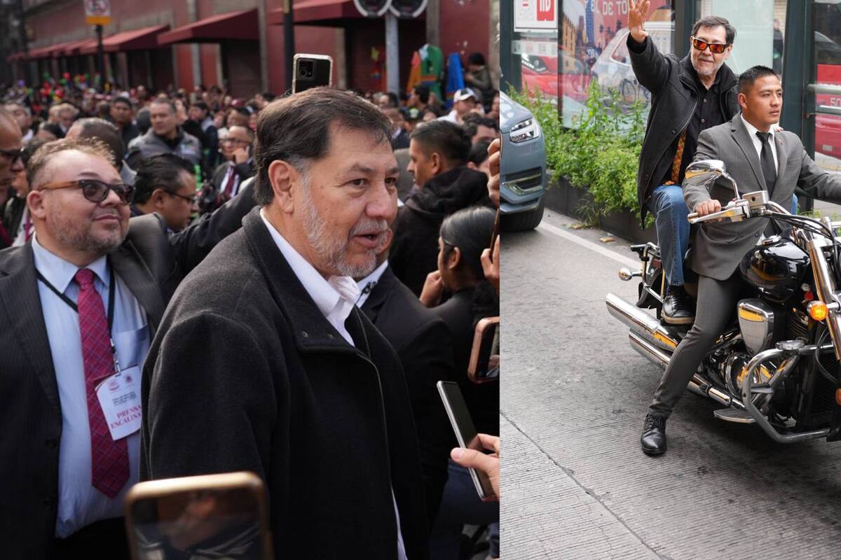 ¿Noroña pagará multa luego de viajar en moto e incumplir leyes? Esto respondió en redes