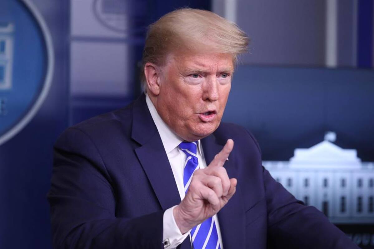 Donald Trump: Usar inyecciones de desinfectante para tratar el covid-19 era sarcasmo