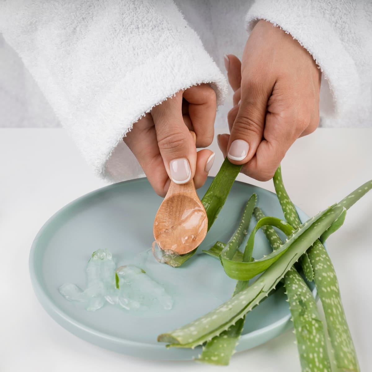Beneficios del gel de aloe vera para la piel irritada | Foto: Freepik