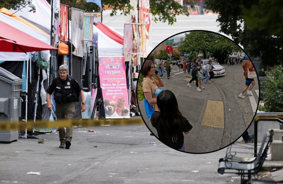 Tiroteo en festival gastronómico Bite of Seattle dejó un saldo de tres personas fallecidas y cuatro heridas. | Crédito: REUTERS