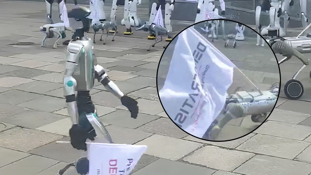 “Defiendan los puestos de trabajo”: Usan a robots humanoides en Polonia para exigir reglas más claras para la Inteligencia Artificial
