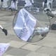 Protestan con robots humanoides en Poloniaa crear conciencia