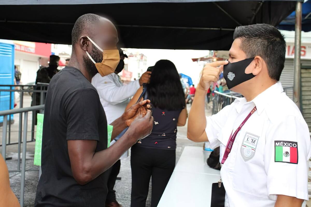 INM entrega documentación migratoria a 16 mil 919 haitianos