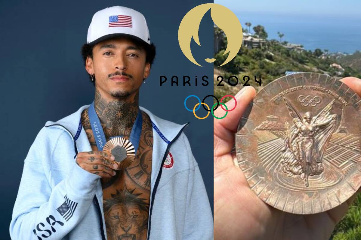 ¿Mala calidad? Atleta muestra cómo se desgastó su medalla olímpica de París 2024