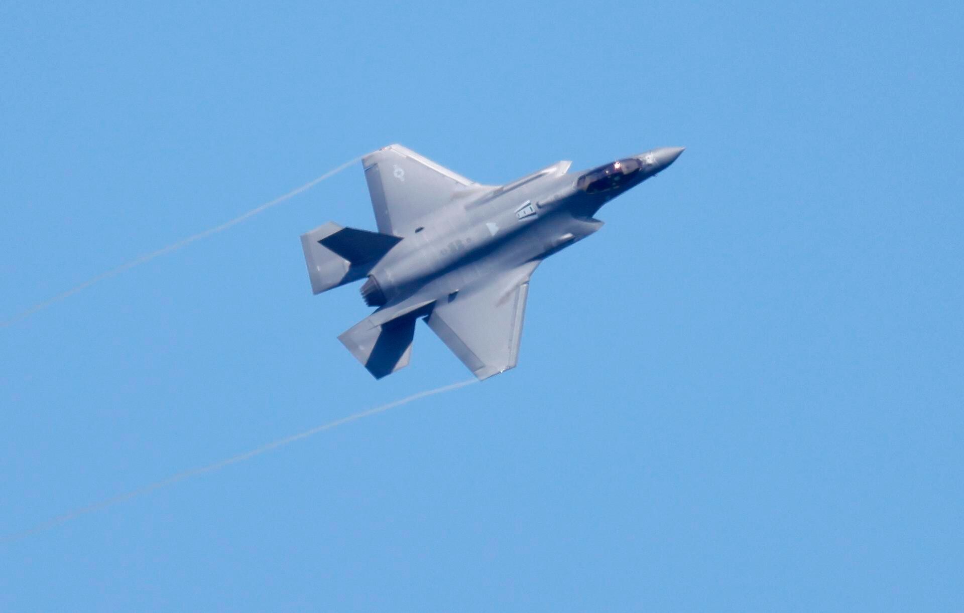 Un avión F-35, en una fotografía de archivo. EFE/EPA/Ronald Wittek
