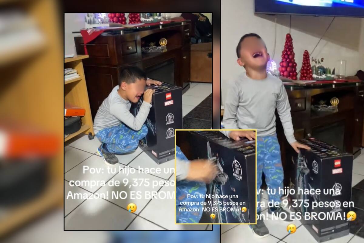 ¡Al menos estaba en oferta! Niño hace compra sin supervisión y gasta más de 9 mil pesos en un set de Lego que compró en Amazon (VIDEO viral)