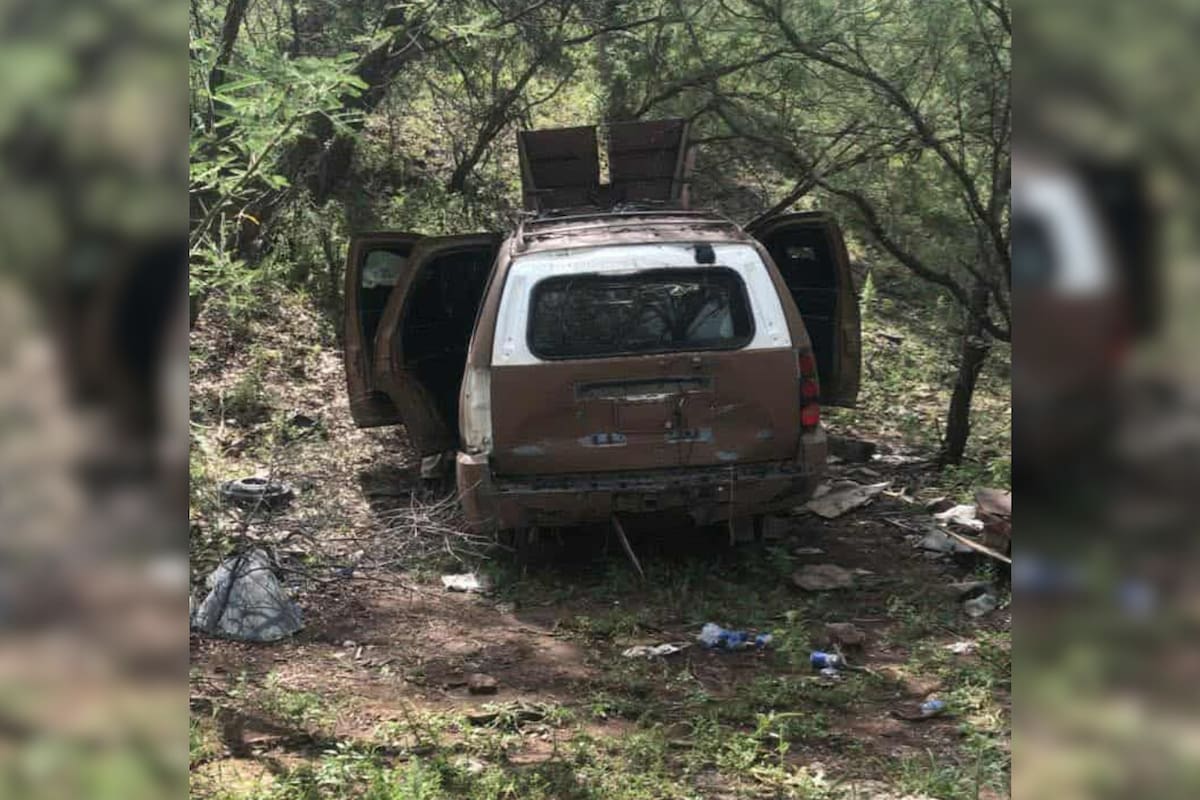 Colectivo encuentra carro blindado en estado de abandono en Nogales