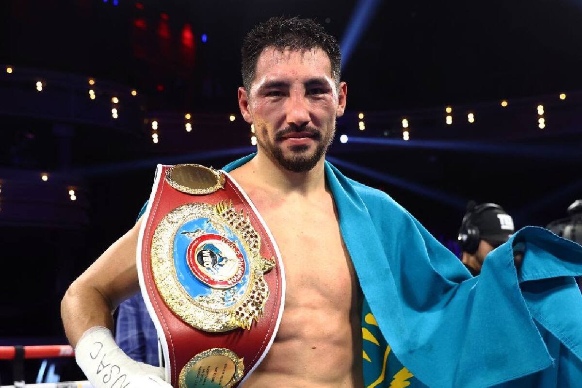 El "nuevo Golovkin", Janibek Alimkhanuly, apunta a un combate con 'Canelo' Álvarez