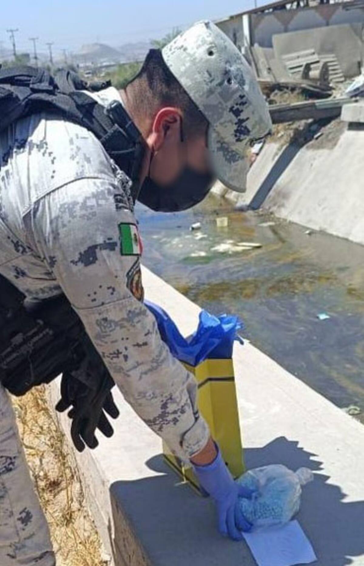 La droga fue decomisada durante patrullajes de seguridad en la colonia Morita.