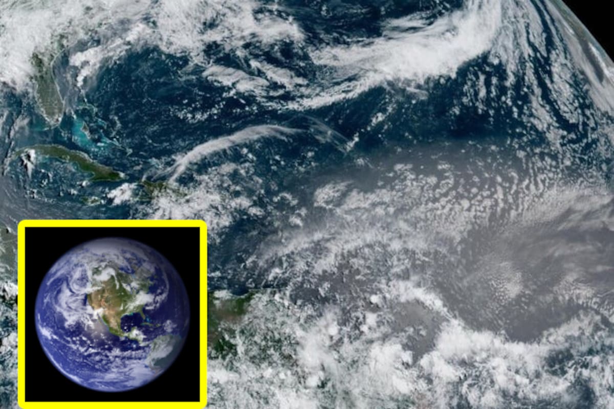 Gran nube de polvo del Sahara se dirige hacia América