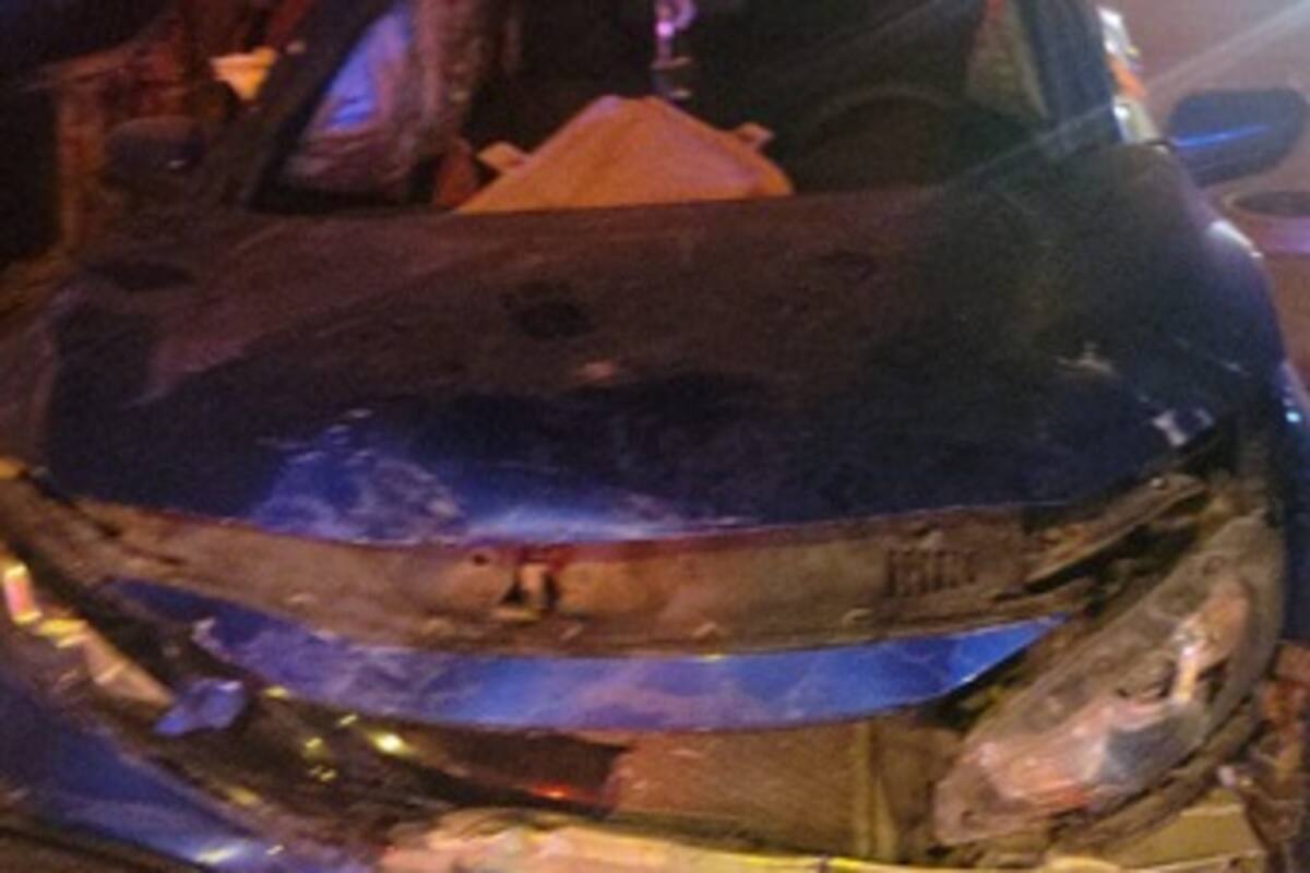 Choque de tránsito deja a dos menores de edad lesionados