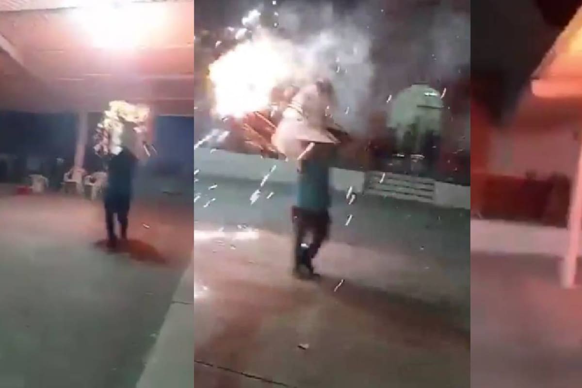 Explosión de pirotecnia durante fiesta patronal en Cocula deja tres mujeres muertas, más de 30 heridos y según la identificación de las fallecidas dos eran familiares; investigan cómo una chispa alcanzó material almacenado junto al templo