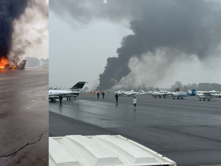 Avión privado se estrelló al aterrizar en Carolina del Norte; autoridades federales investigan