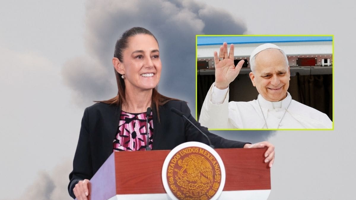 Sheinbaum celebra llamado a la paz del Papa León XIV y afirma que “es una posición muy cristiana” y es la misma de México
