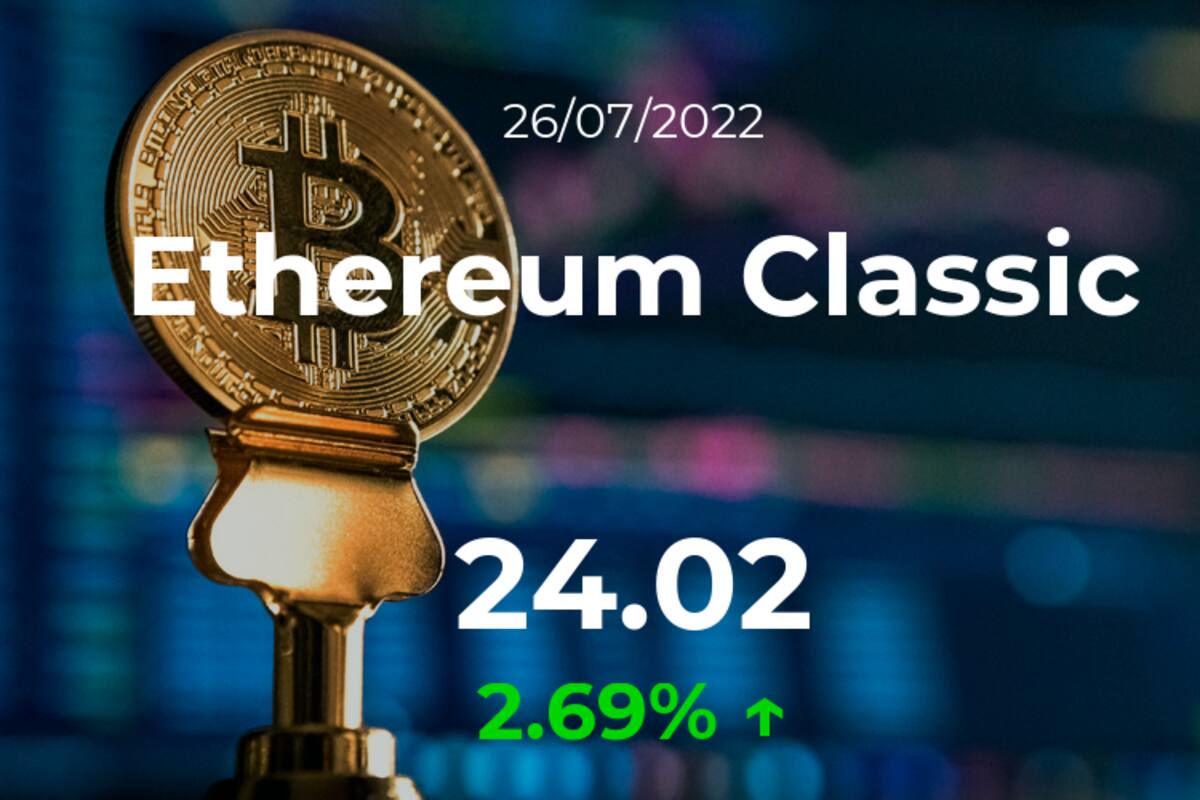 Precio del Ethereum Classic del 26 de julio