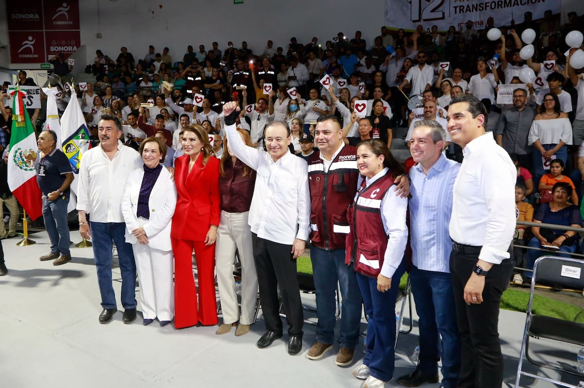 Froylán Gámez Gamboa participó en la conmemoración por los doce años del registro nacional de Morena. FOTO: ESPECIAL