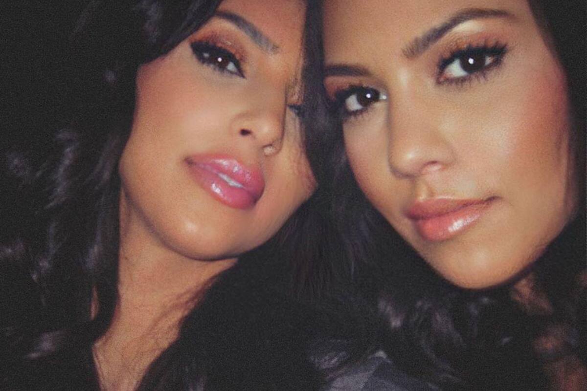 Kourtney y Kim Kardashian resuelven sus diferencias