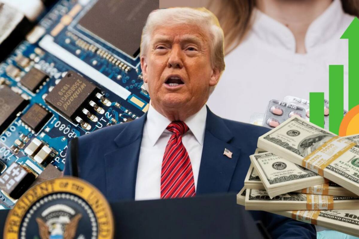 Donald Trump planea imponer aranceles de hasta 200% a fármacos y semiconductores para reforzar la producción en Estados Unidos y reducir importaciones