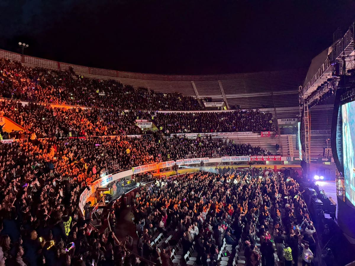 Gloria Trevi en Tijuana. Foto: Gustavo Suárez