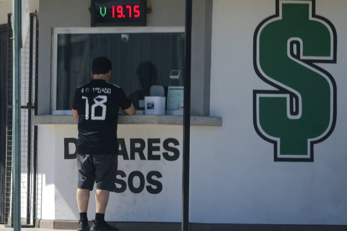 Dólar amanece en 18.55 pesos en casas de cambio de Mexicali