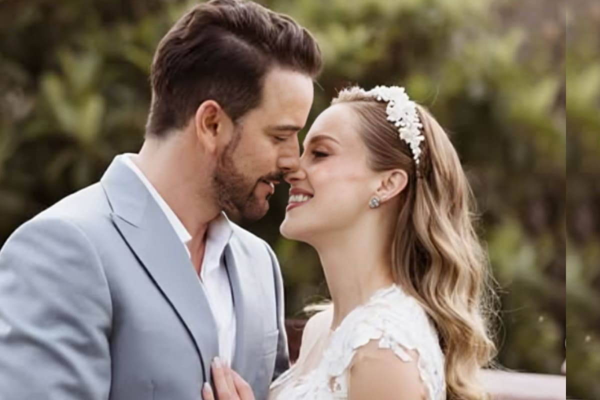 Mane de la Parra y Ligia Uriarte comparten las primeras imágenes de su boda