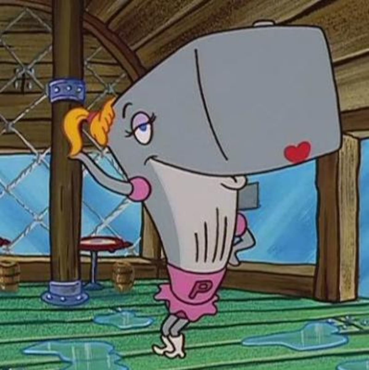 La teoría más aceptada por los usuarios señala a Perlita, la hija adolescente de Don Cangrejo.