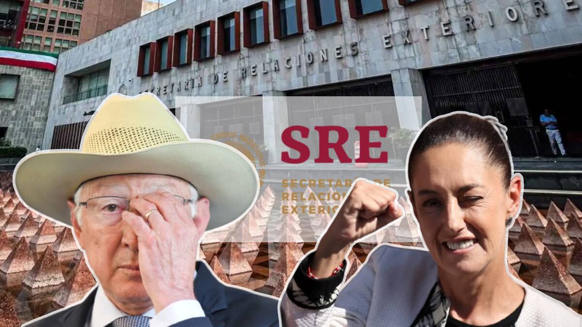 Así será la nueva comunicación entre Sheinbaum y Ken Salazar. Foto: Especial