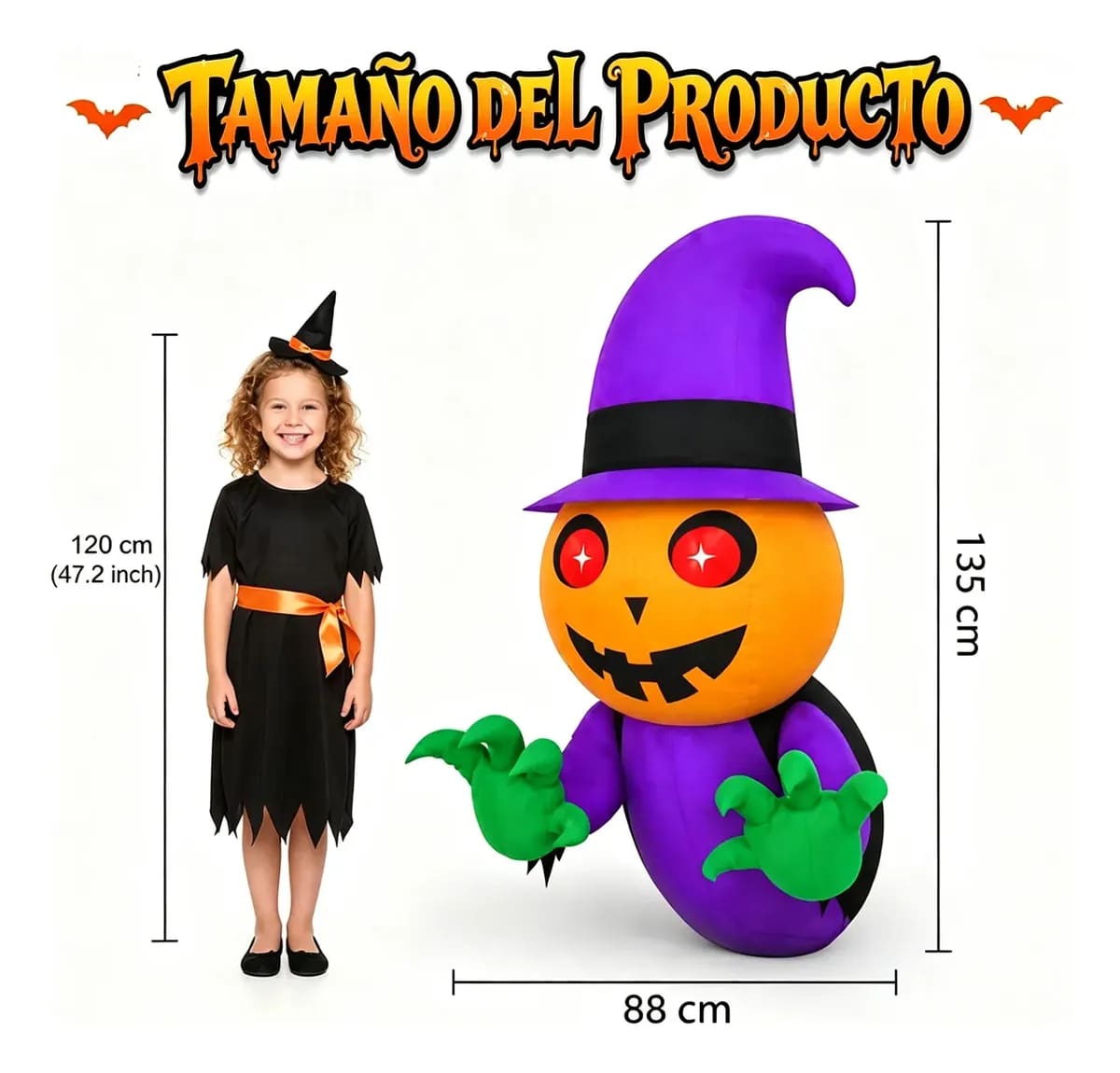 Inflable decorativo para Halloween | Mercado Libre