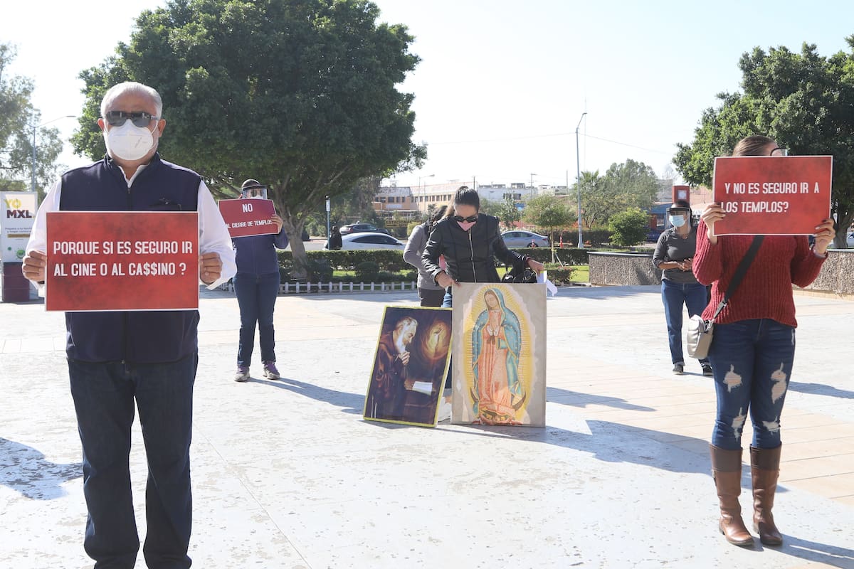 Grupos religiosos piden por la libertad de culto