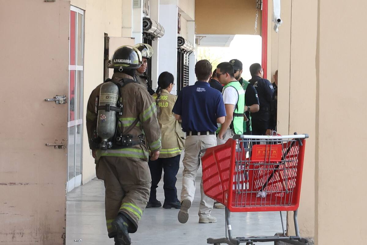 Reportan fuga de gas en la cocina de un super