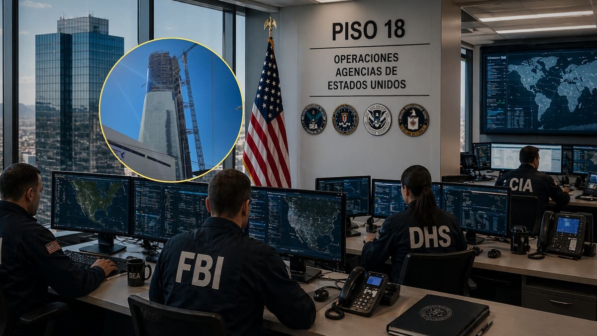 Tras la muerte de dos agentes estadounidenses en Chihuahua, el gobierno instalará a corporaciones de seguridad de EEUU en el piso 18 de la Torre Centinela, pero siguen sin aclarar qué facultades tendrán en México