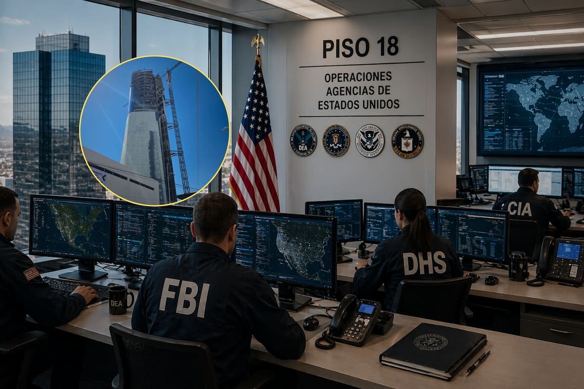 Luego de la muerte de dos agentes estadounidenses en Chihuahua, el gobierno instalará a corporaciones de seguridad de EEUU en el piso 18 de la Torre Centinela, pero siguen sin aclarar qué facultades tendrán en México