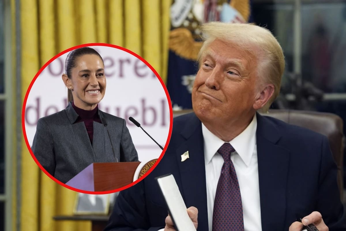 Trump elogia a mexicanos que viven en EEUU: “Trabajan por el bien de nuestro país”, dijo a Sheinbaum