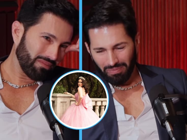 Poncho de Nigris llora al revelar que su hija Ivanna no le habla desde su fiesta de XV años