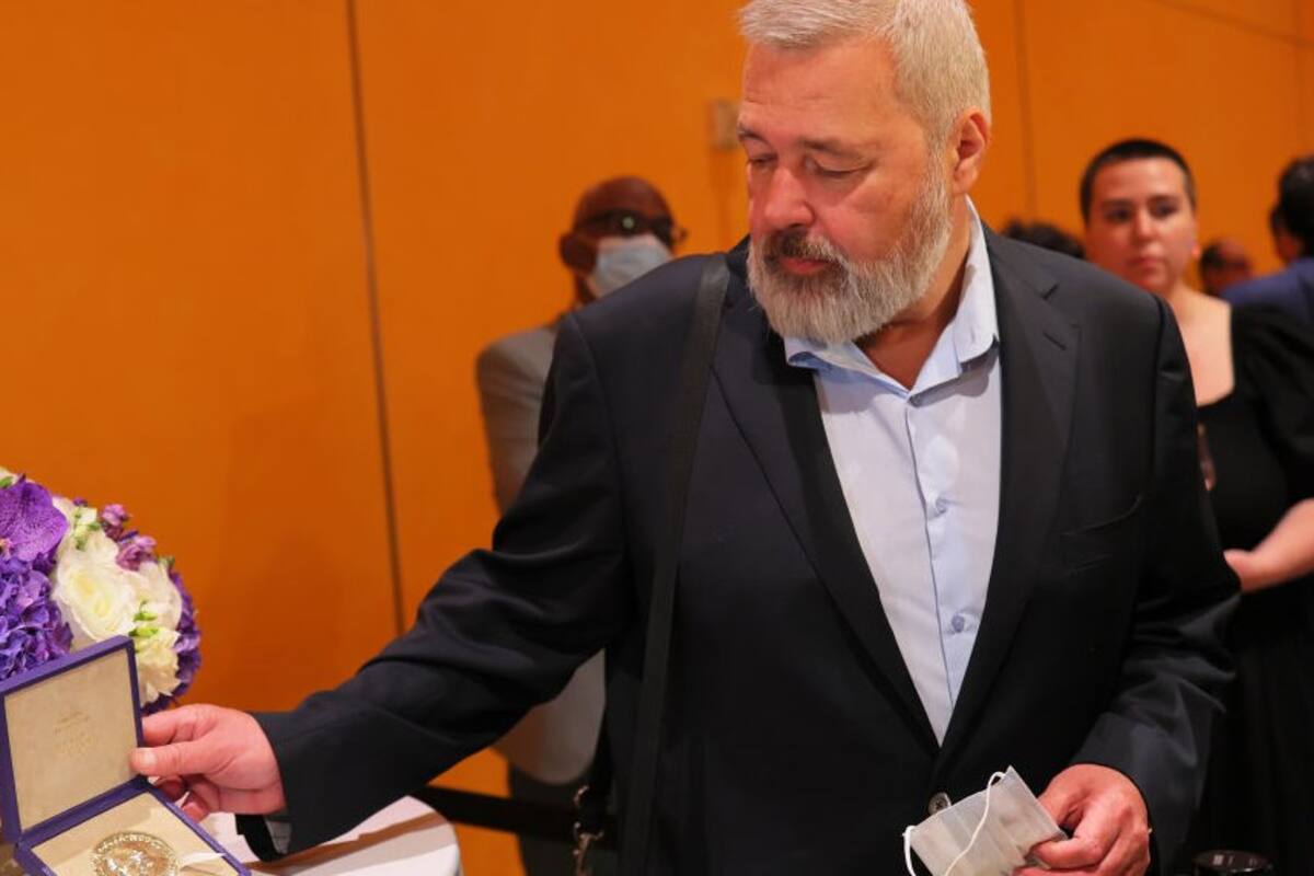 El periodista ruso Dmitry Muratov subasta su premio Nobel de la Paz por US $103,5 millones