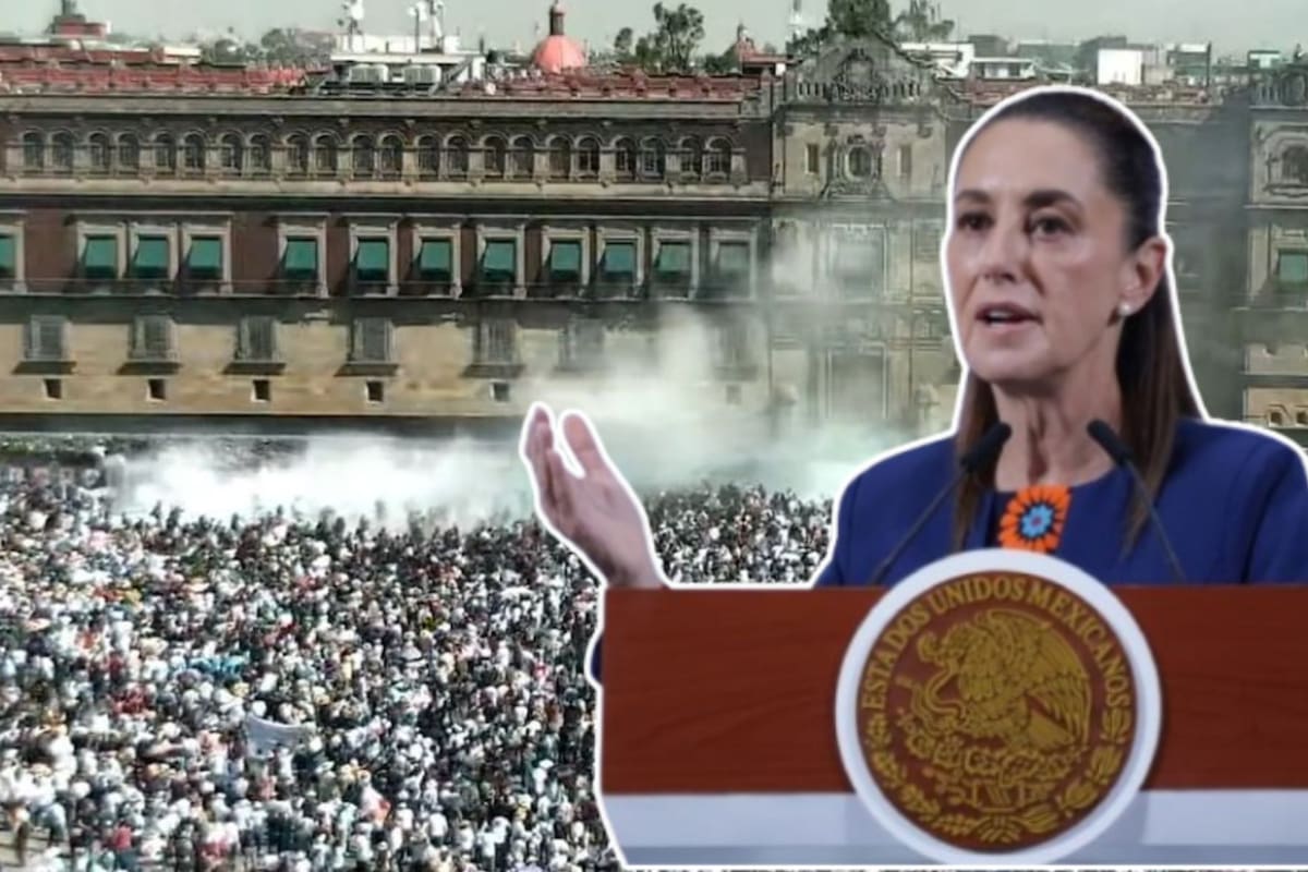 Sheinbaum denuncia “provocadores” y “caras muy conocidas” de la derecha en la marcha de la Generación Z; sostiene que los jóvenes no fueron quienes generaron violencia