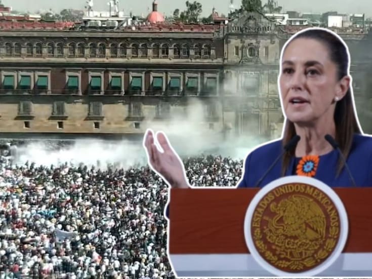 Sheinbaum denuncia “provocadores” y “caras muy conocidas” de la derecha en la marcha de la Generación Z; sostiene que los jóvenes no fueron quienes generaron violencia